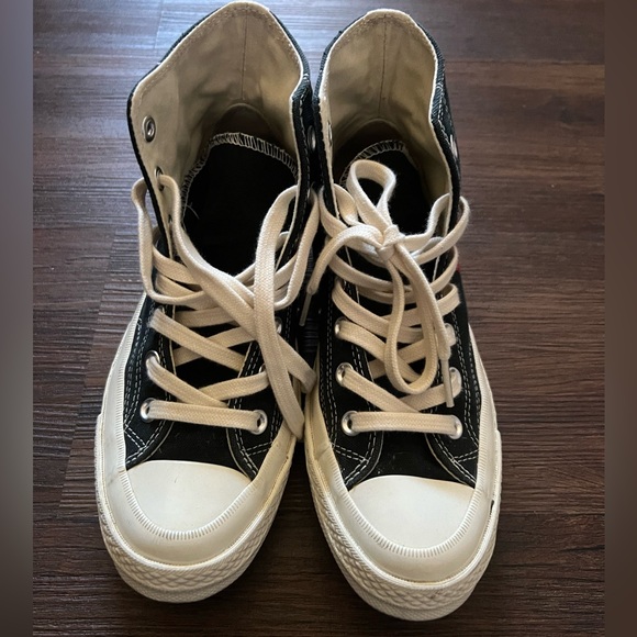 Comme des Garçons Play - Black Converse - Picture 3 of 6